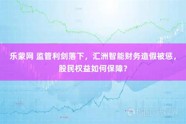 乐蒙网 监管利剑落下，汇洲智能财务造假被惩，股民权益如何保障？